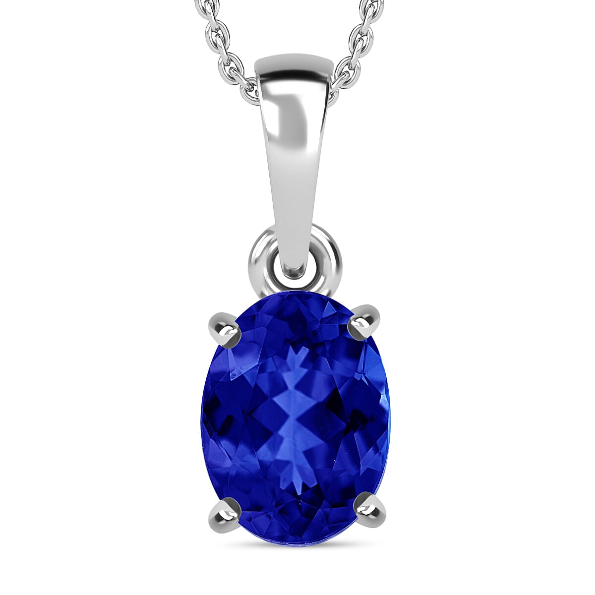 Timeless Solitaire Pendant Necklace 20 Inches