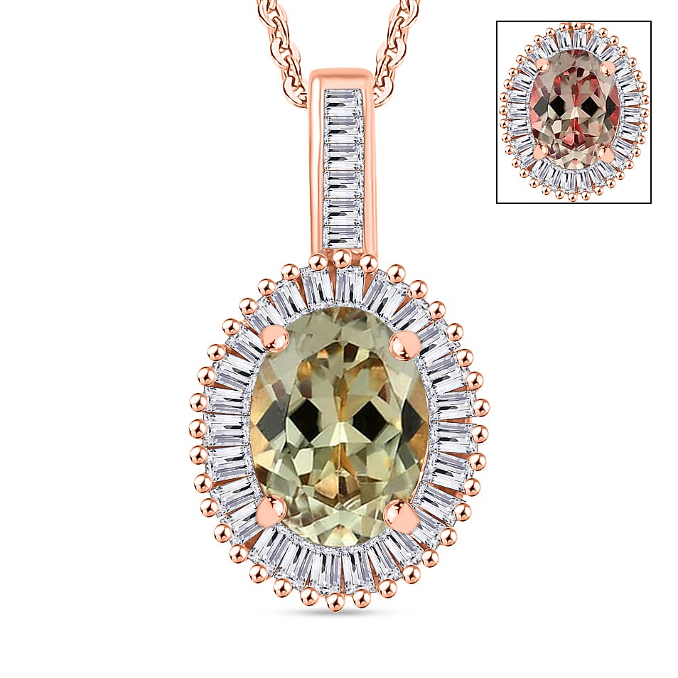 Rhapsody AAAA Turkizite and E-F VS2 Diamond Pendant Necklace 20 Inches in 950 Platinum 1.51 ctw
