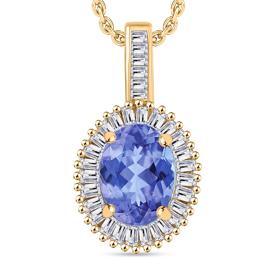 Rhapsody AAAA Turkizite and E-F VS2 Diamond Pendant Necklace 20 Inches in 950 Platinum 1.51 ctw