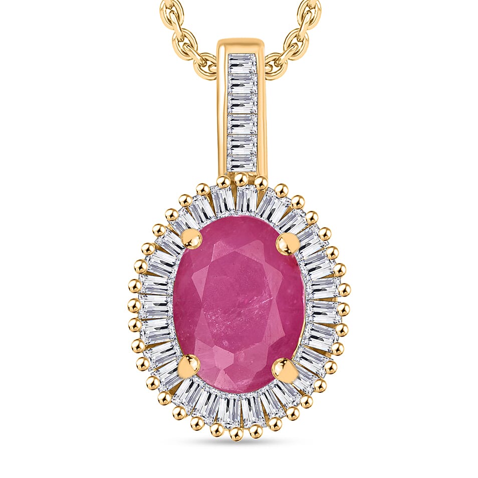 Rhapsody AAAA Turkizite and E-F VS2 Diamond Pendant Necklace 20 Inches in 950 Platinum 1.51 ctw