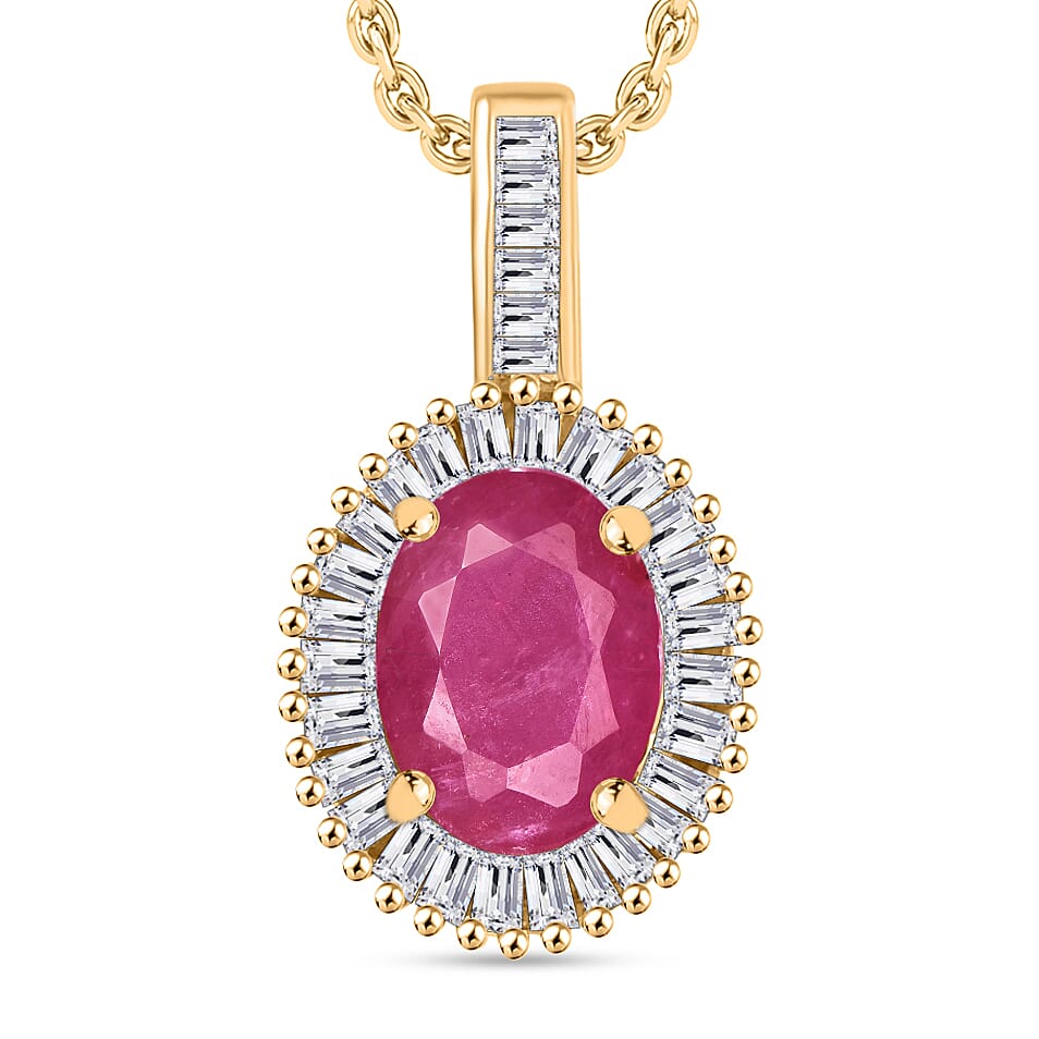 Rhapsody AAAA Turkizite and E-F VS2 Diamond Pendant Necklace 20 Inches in 950 Platinum 1.51 ctw