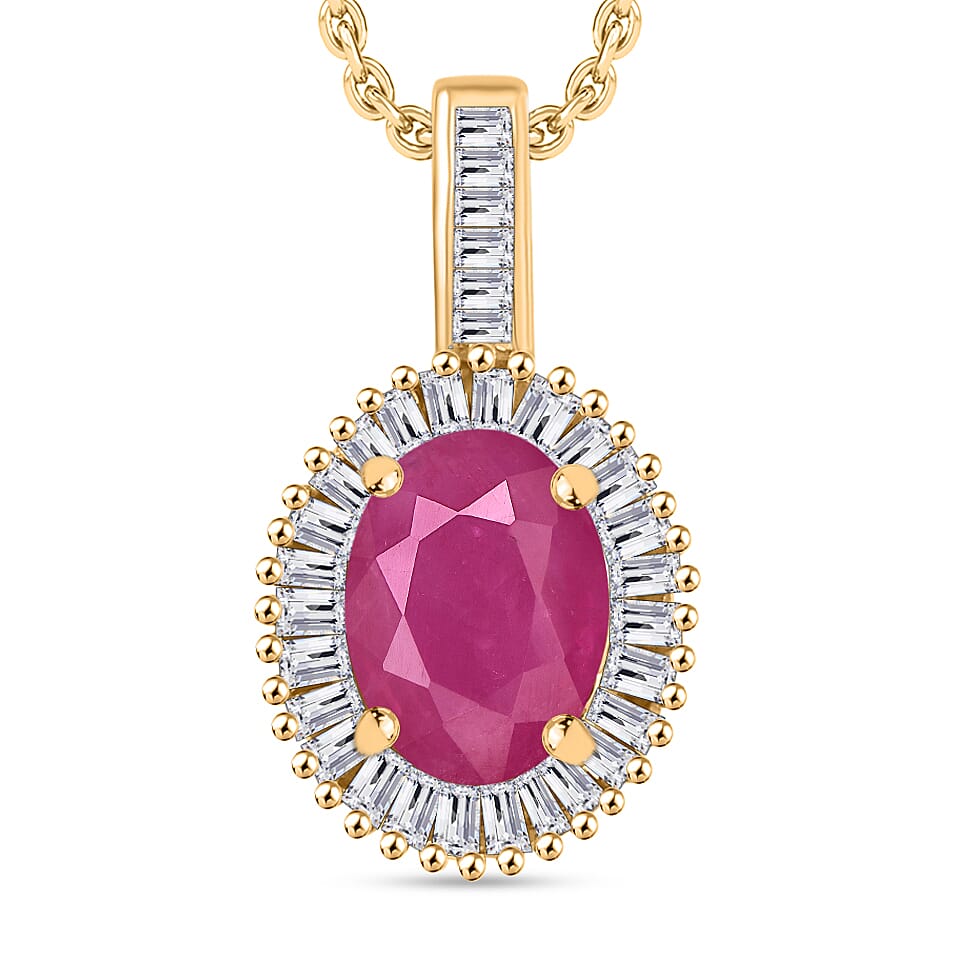 Rhapsody AAAA Turkizite and E-F VS2 Diamond Pendant Necklace 20 Inches in 950 Platinum 1.51 ctw