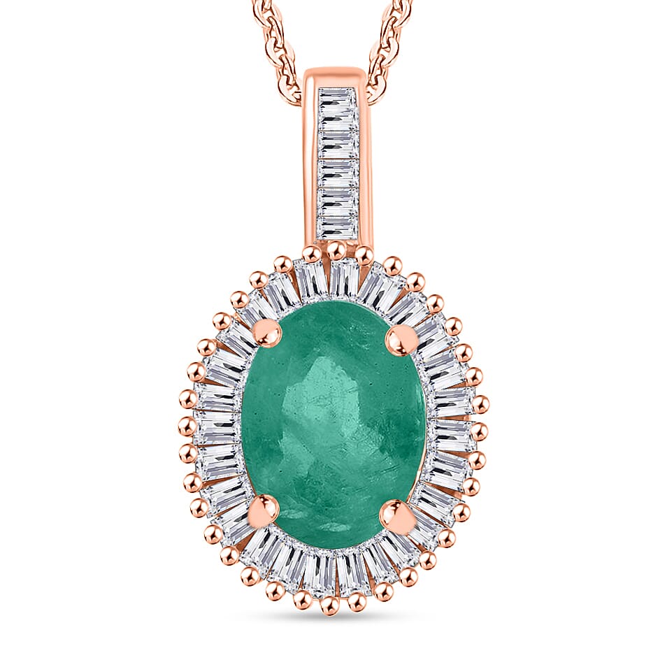 Rhapsody AAAA Turkizite and E-F VS2 Diamond Pendant Necklace 20 Inches in 950 Platinum 1.51 ctw