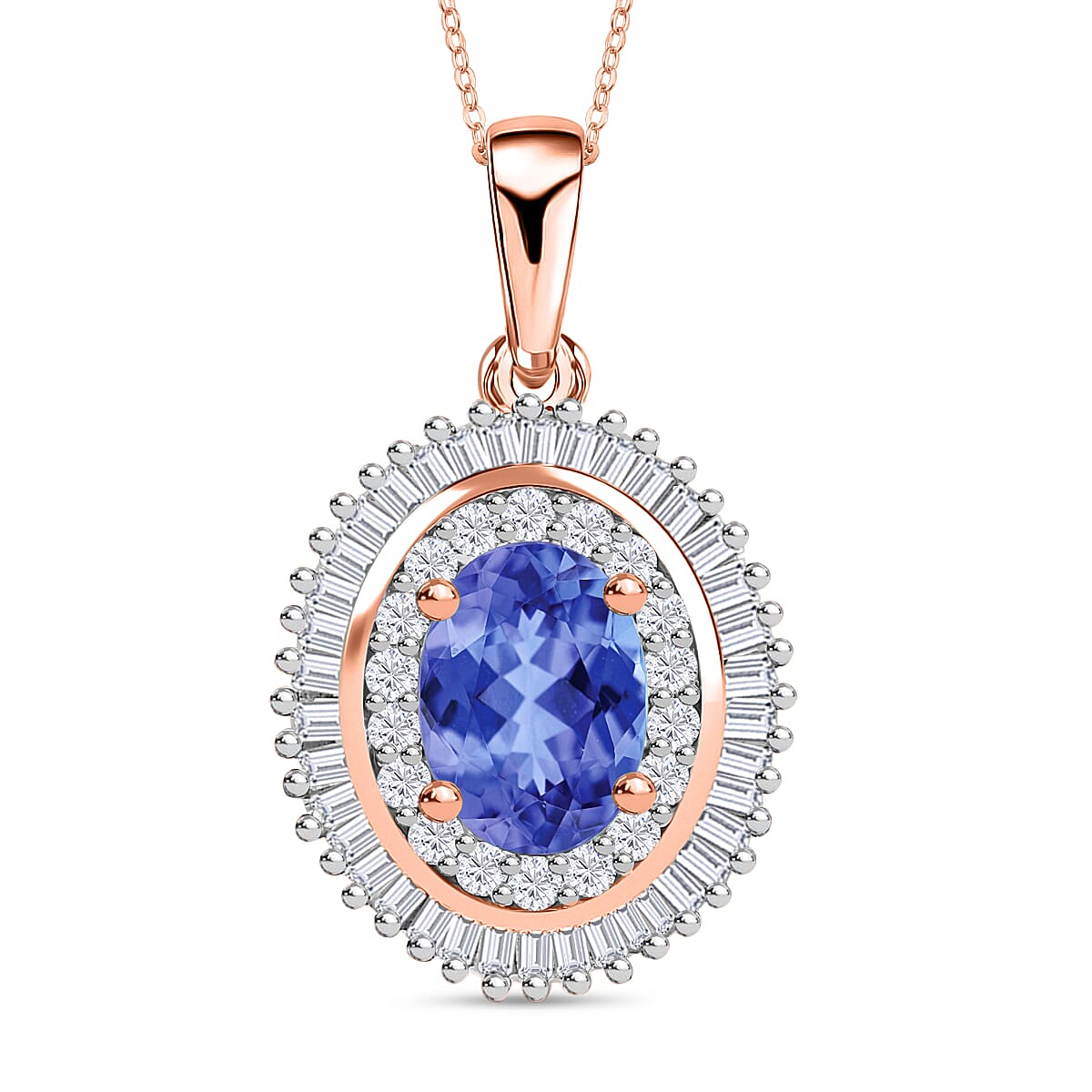 Rhapsody AAAA Mozambique Ruby and E-F VS2 Diamond Pendant Necklace 20 Inches in 950 Platinum 1.08 ctw