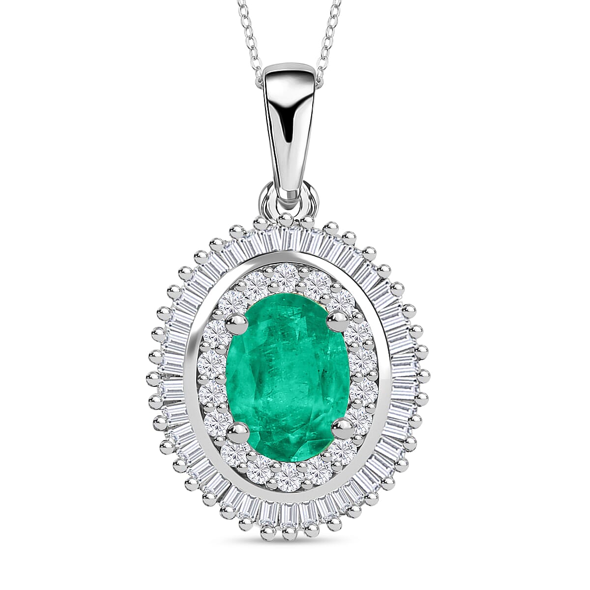 Rhapsody AAAA Mozambique Ruby and E-F VS2 Diamond Pendant Necklace 20 Inches in 950 Platinum 1.08 ctw