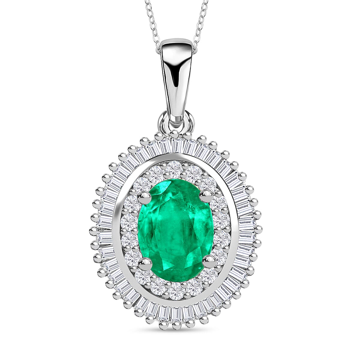 Rhapsody AAAA Mozambique Ruby and E-F VS2 Diamond Pendant Necklace 20 Inches in 950 Platinum 1.08 ctw