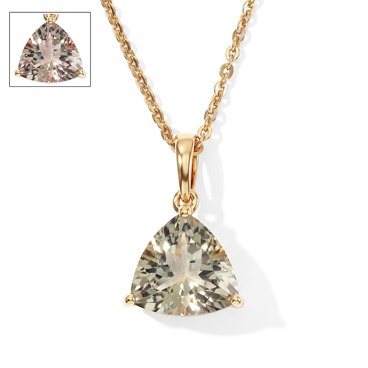 Doorbuster D''Joy AAA Turkizite 2.15 ctw Pendant Necklace in 18K Vermeil Yellow Gold Over Sterling Silver 20 Inches