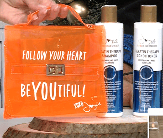 Inspirational Beauty Bag Orange, Ker Hair Strength Conditioner