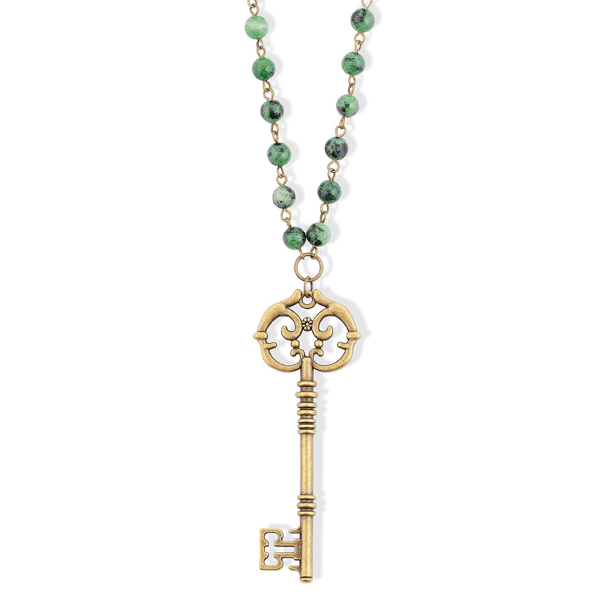 Beads Pure WhiteBrass