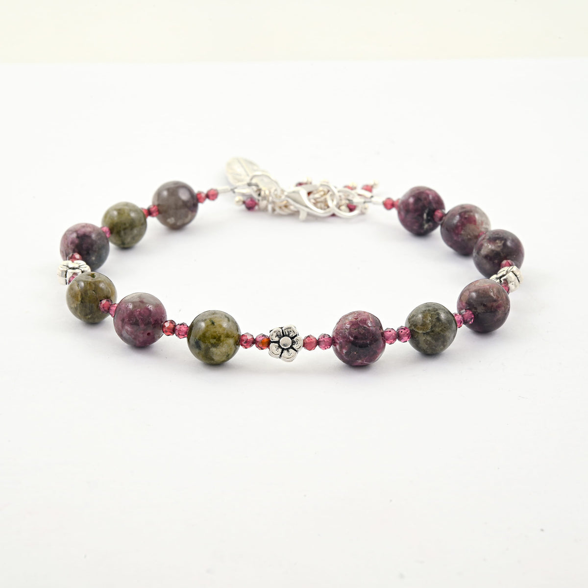Austrian Crystal and Rose Quartz Beads Bracelet kit 157.00 ctw