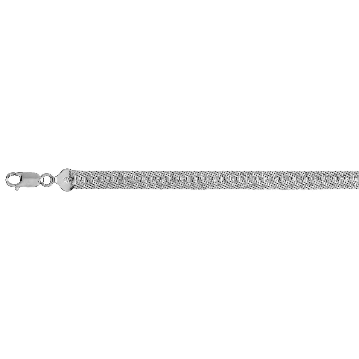 Necklace in Rhodium Over Sterling Silver (18 Inches) (24 g)