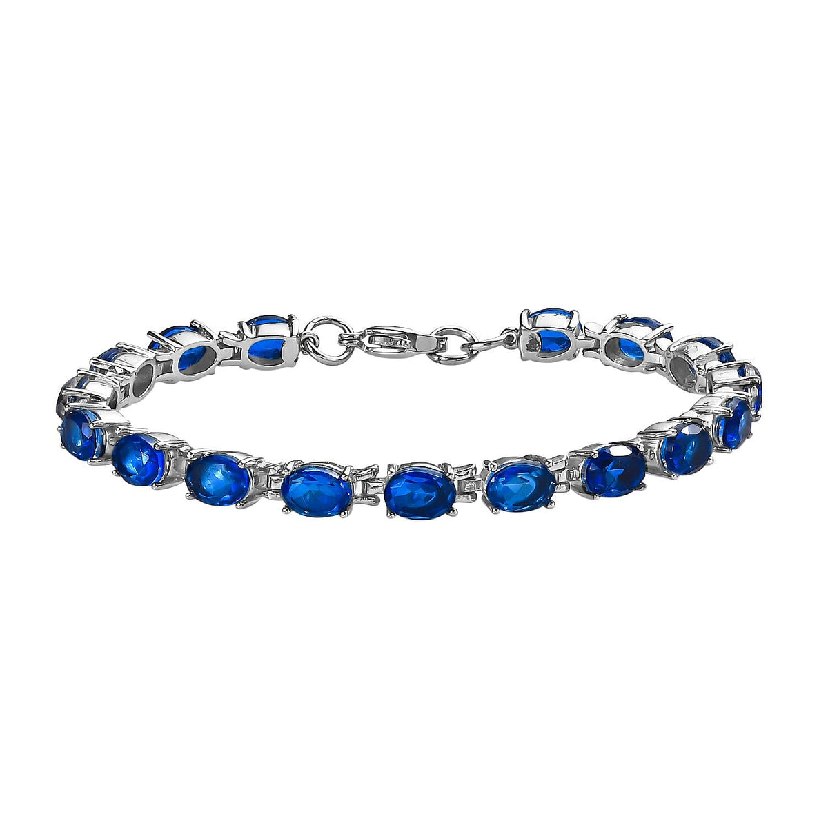 Ceylon Color Quartz Cluster Bracelet in Stainless Steel (7.00 In) 16.00 ctw