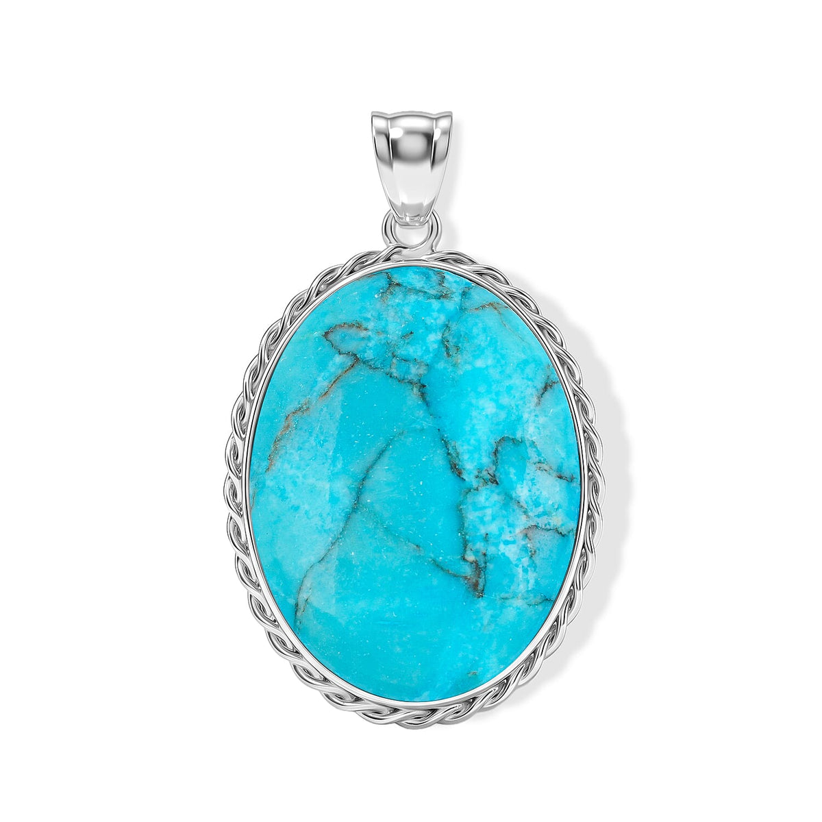 Purple Quartz Pendant Pure White Brass 61.00 ctw