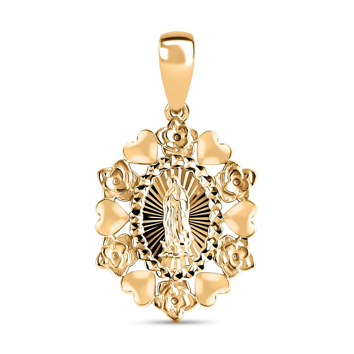 Luxoro 14K Yellow Gold Pendant without Chain (2.80 g)