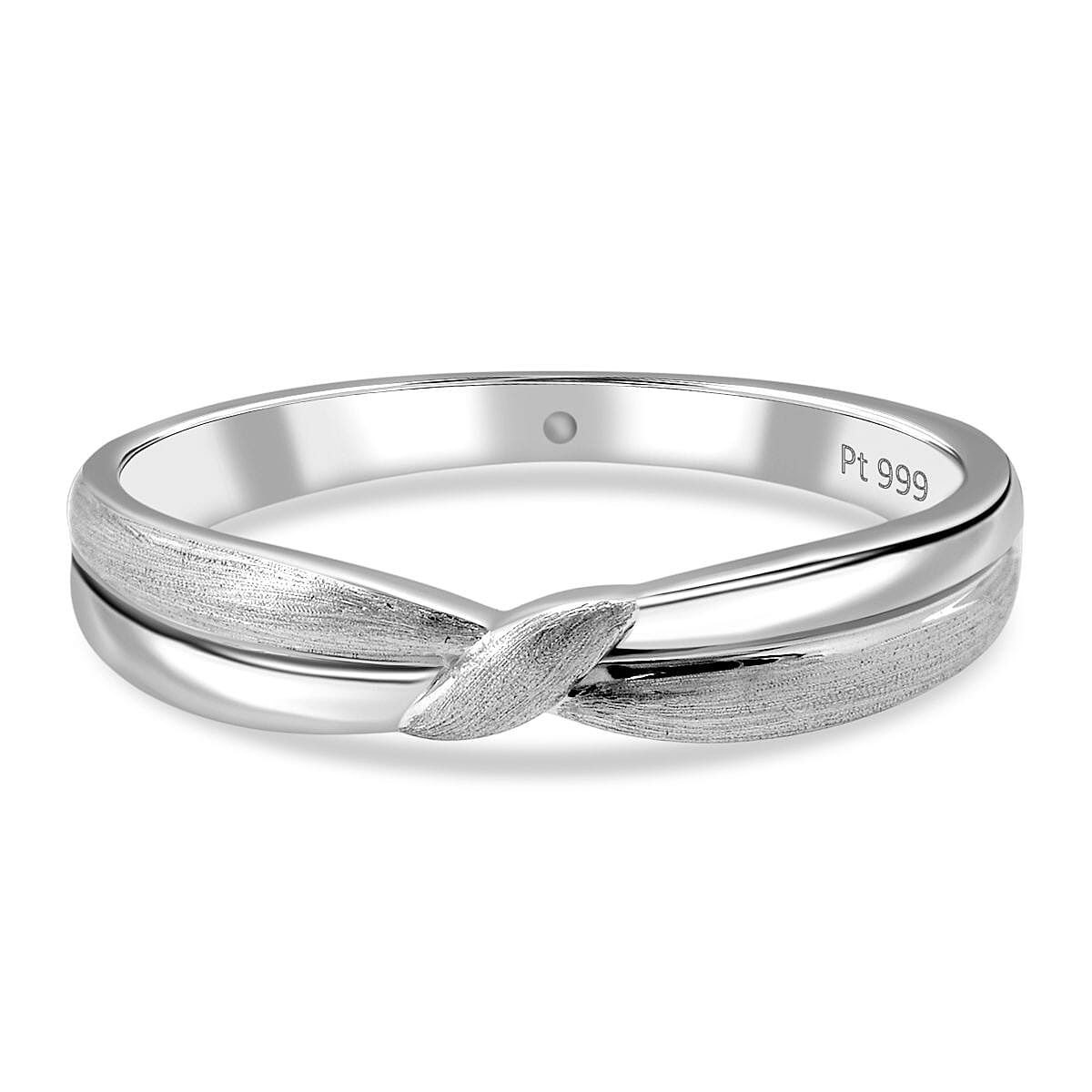 999 Platinum Fancy Ring (Size 9.0) (1.2 g)