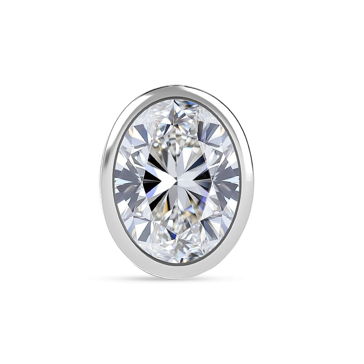 950 Platinum Luxuriant Lab Grown Diamond (E-F, VS) Pendant without Chain 1.00 ctw
