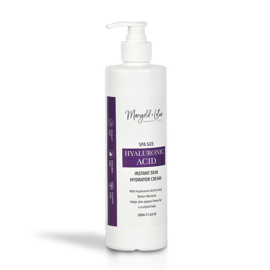 Marigold & Lotus Hyaluronic Acid Instant Skin Hydrator Cream 6.3oz