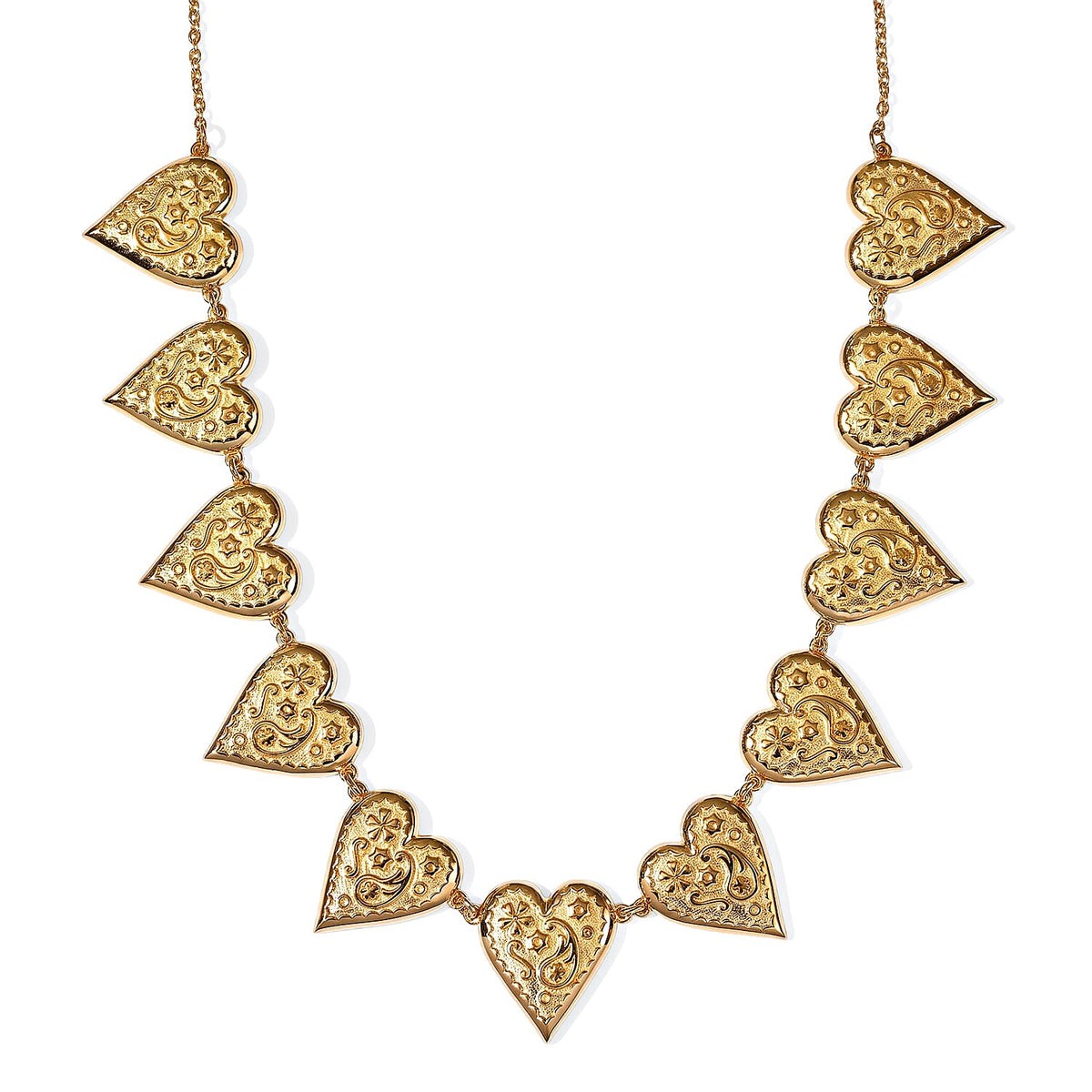 EverTrue Necklace in 18K YG Plated Bronze 18 Inches