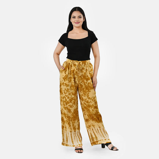 La Marey Mustard Tie Dye Pyjama - One Size Fits Most