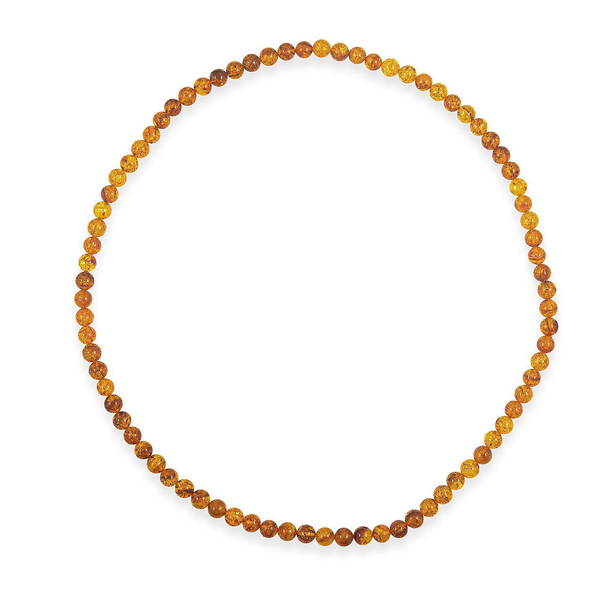GCS Amber Beaded Strand 4940.00 ctw