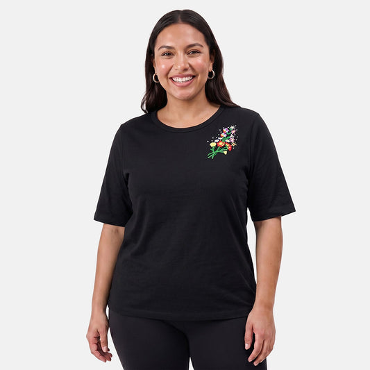 La Marey Black Embroidered To