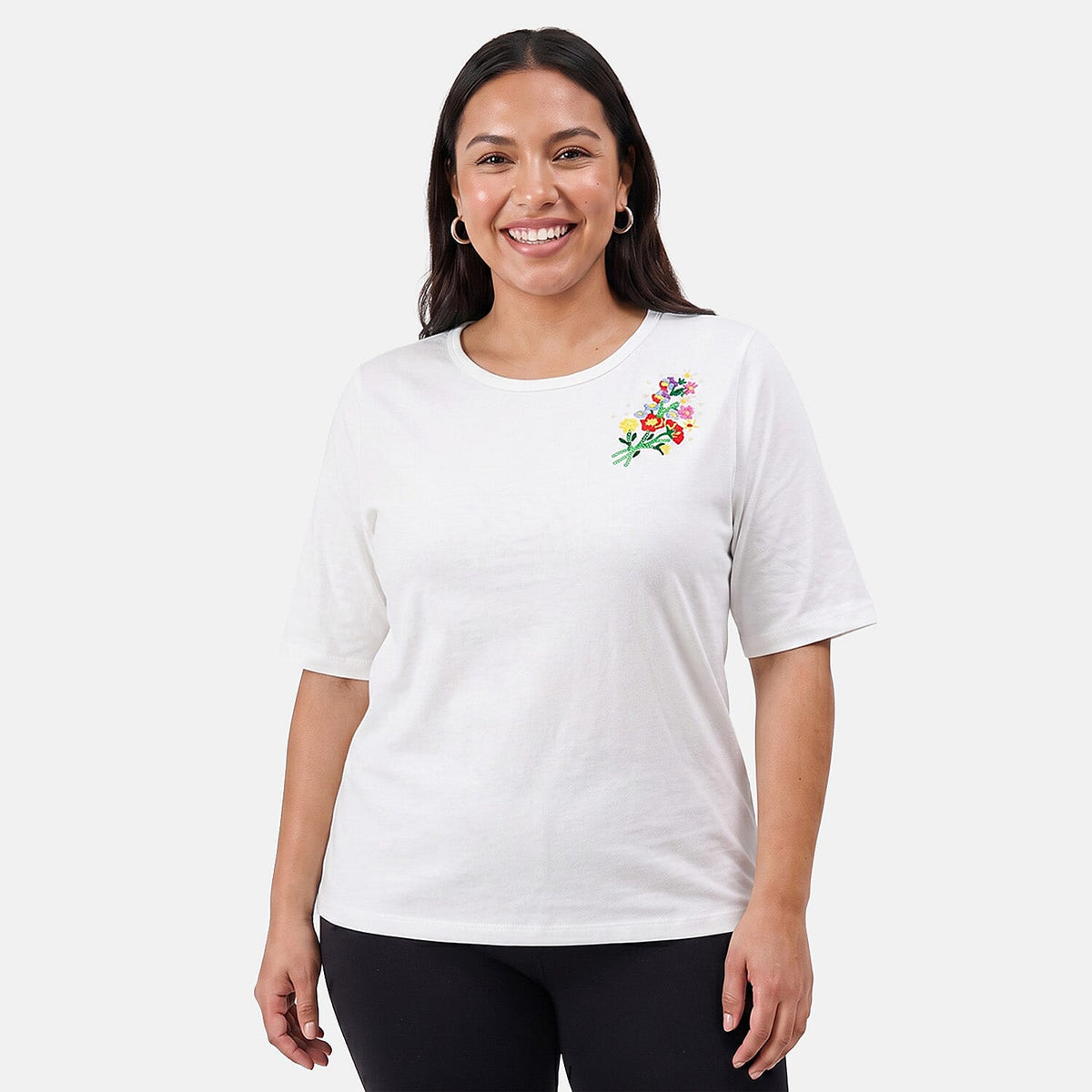 La Marey Black Embroidered To