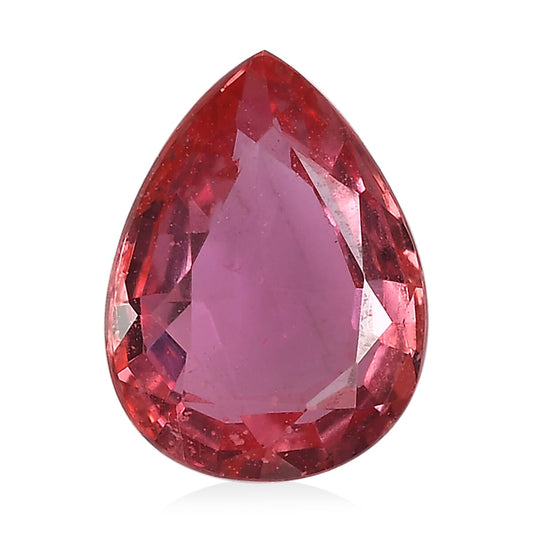 Premium Padparadscha Sapphire (Pear Free Size) 0.90 ctw