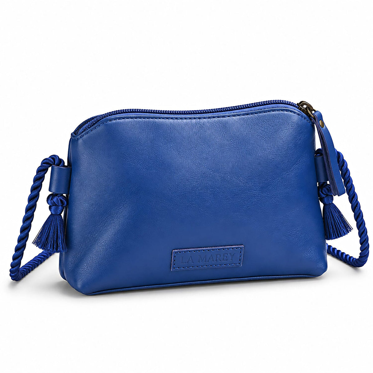 La Marey Mustard Genuine Leather Crossbody Bag