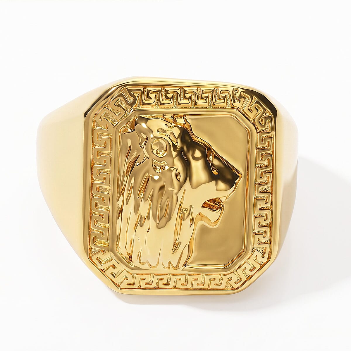 EverTrue Bronzella Collection Mens Ring in 18K YG Plated Bronze (Size 10.0)