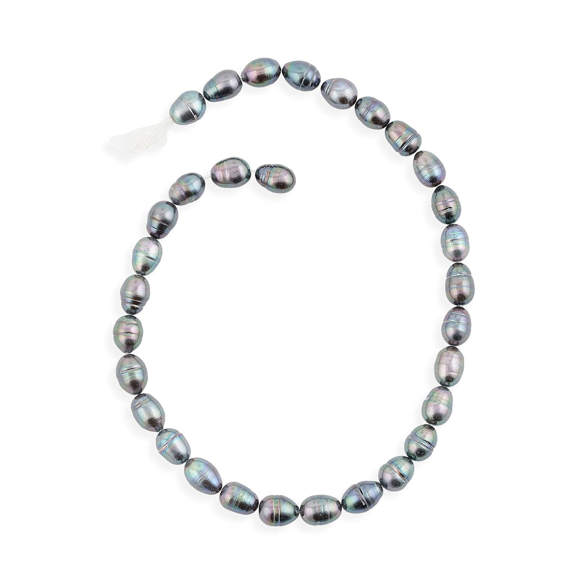 Peacock Pearl Beaded Necklace (15.5 Inches)