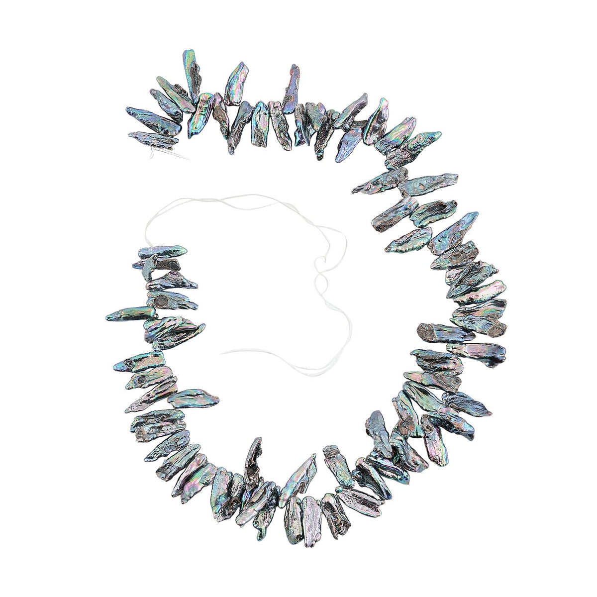 Keshi Pearl Beaded Necklace 16 Inches