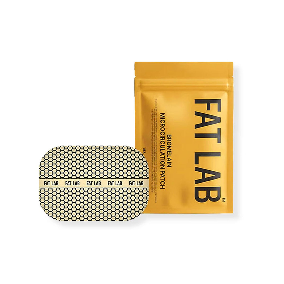 Fat Lab Bromelain Microcirculation Patch (8 Each) Made in Korea (Buy One Get One Free)