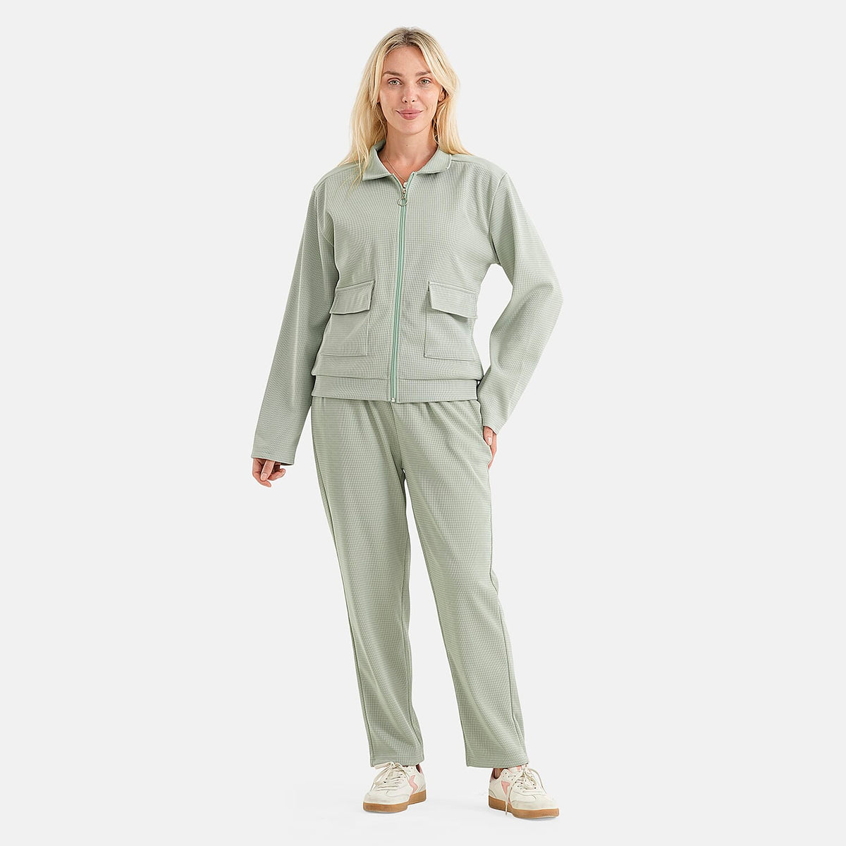 La Marey Green 2 Piece Lounge Set-S/M