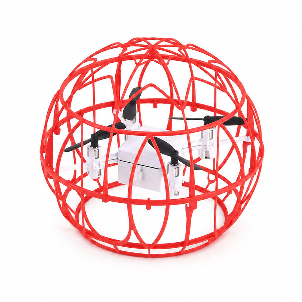Football Flying Vehicle Quadcopter Drone Remote Contral Toy with Screwdriver - Blue