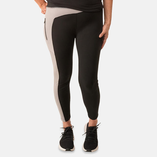 Closeout Nine West Black Color Block Leggins - L