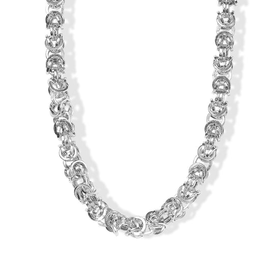 D''Joy Link Chain Necklace in Sterling Silver (20 Inches) 34.75 Grams