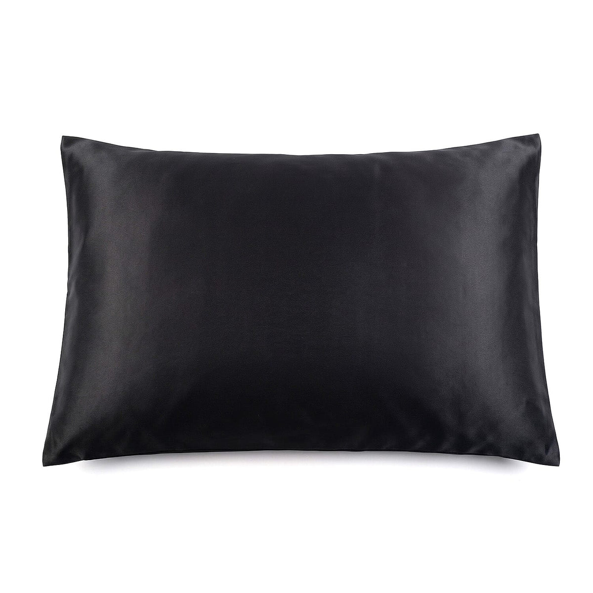 Betty Dain Standard Size Satin Pillow Case in Black