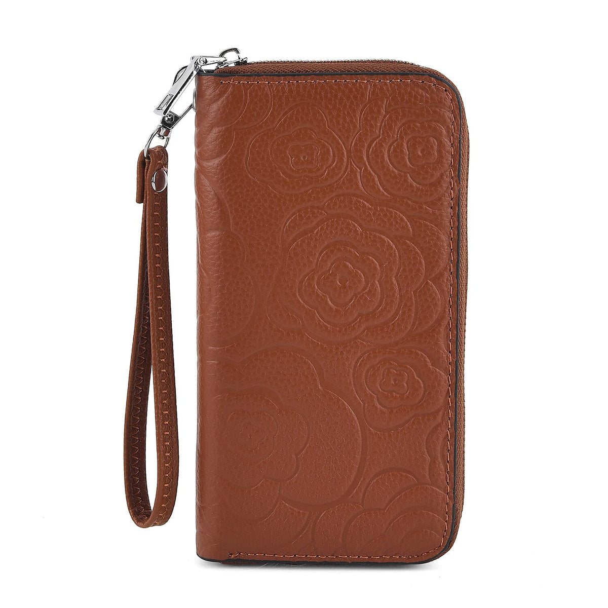 La Marey Black Genuine Leather RFID Protected Women''s Wallet