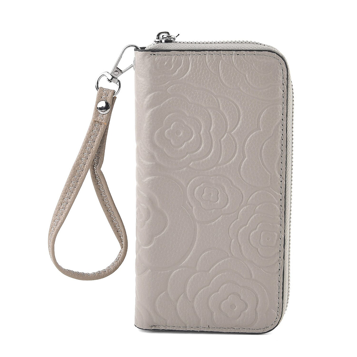 La Marey Black Genuine Leather RFID Protected Women''s Wallet