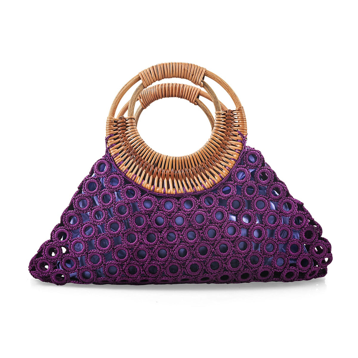 La Marey Pink Crochet Bag