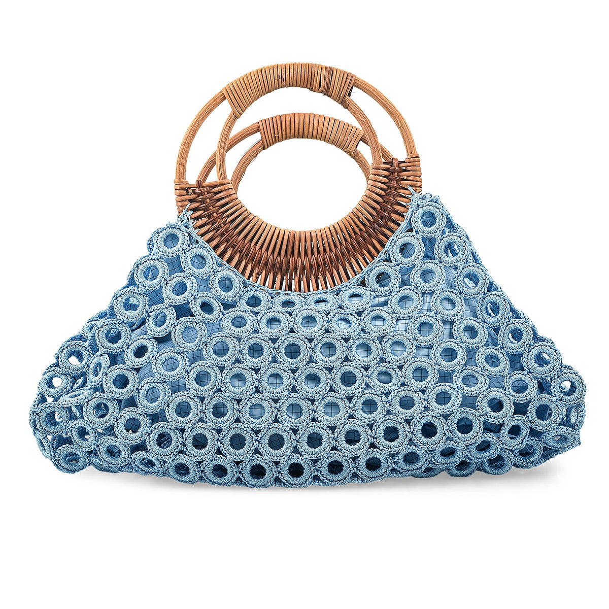 La Marey Pink Crochet Bag
