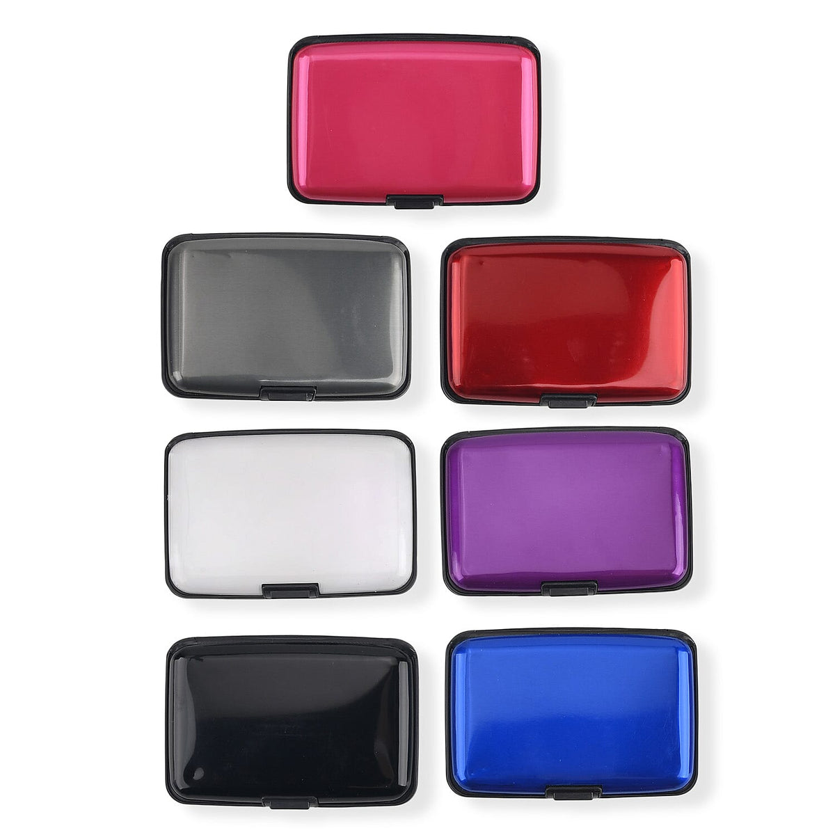 Livmore Multi Color Printed Animal Pattern Set of 7 pcs Card Holder
