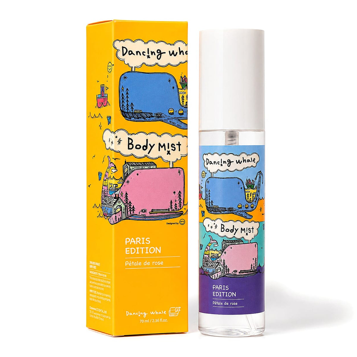 Dancing Whale Body Mist - Bulle de Savon