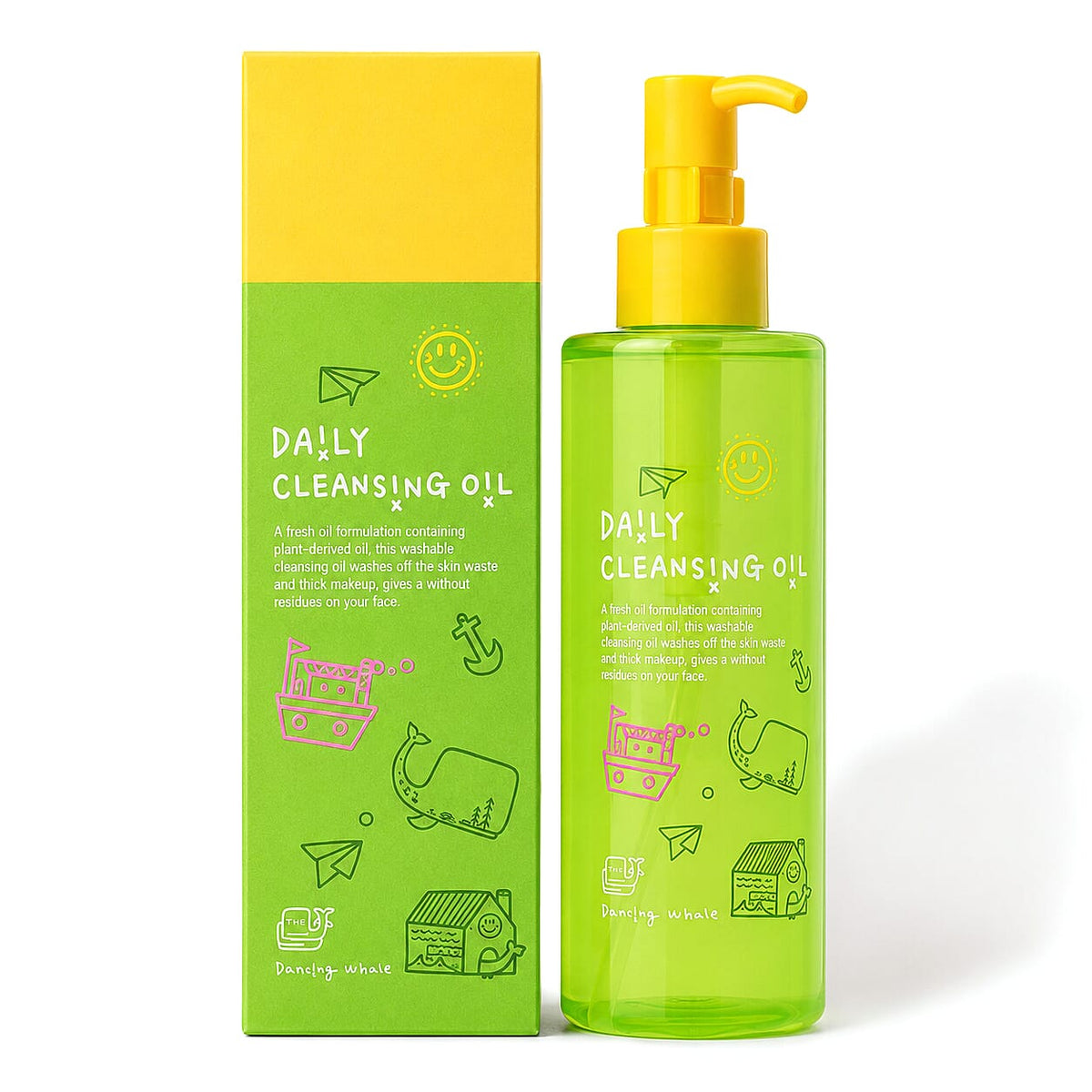 Dancing Whale Daily Cleansing Oil 200ml