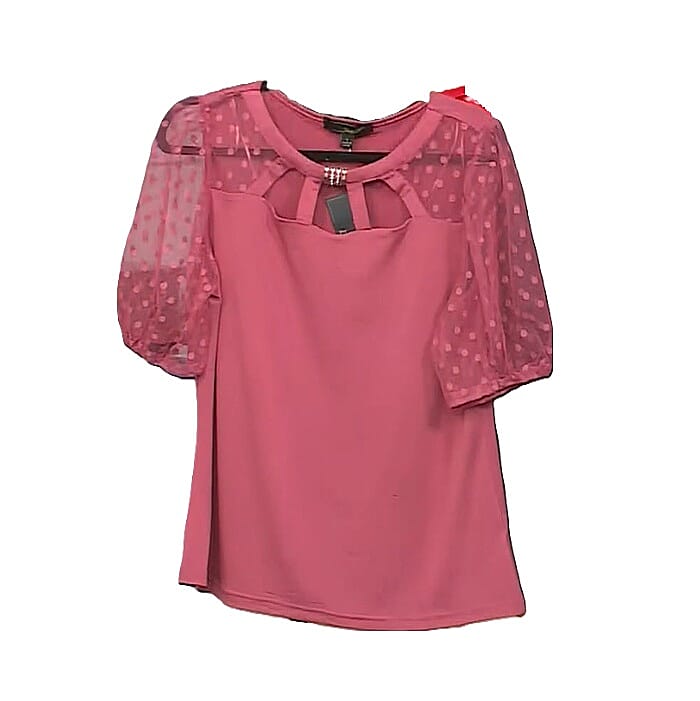 Daily Line Black Cut Out Top-S