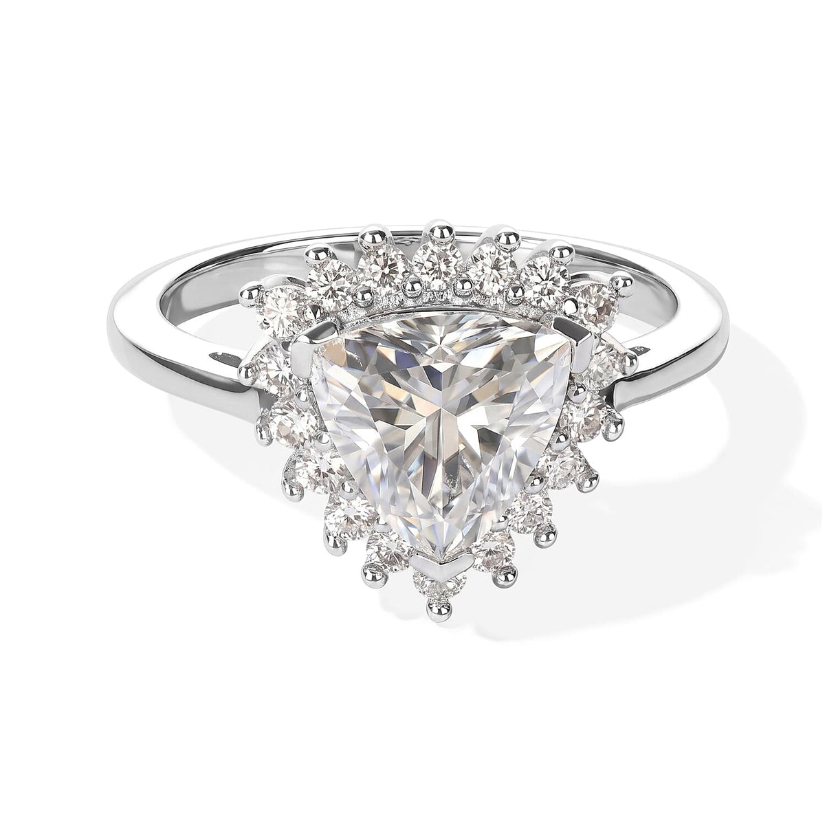 EverTrue Moissanite 2.00 ctw Ring in Platinum Bond (Size 10.0)