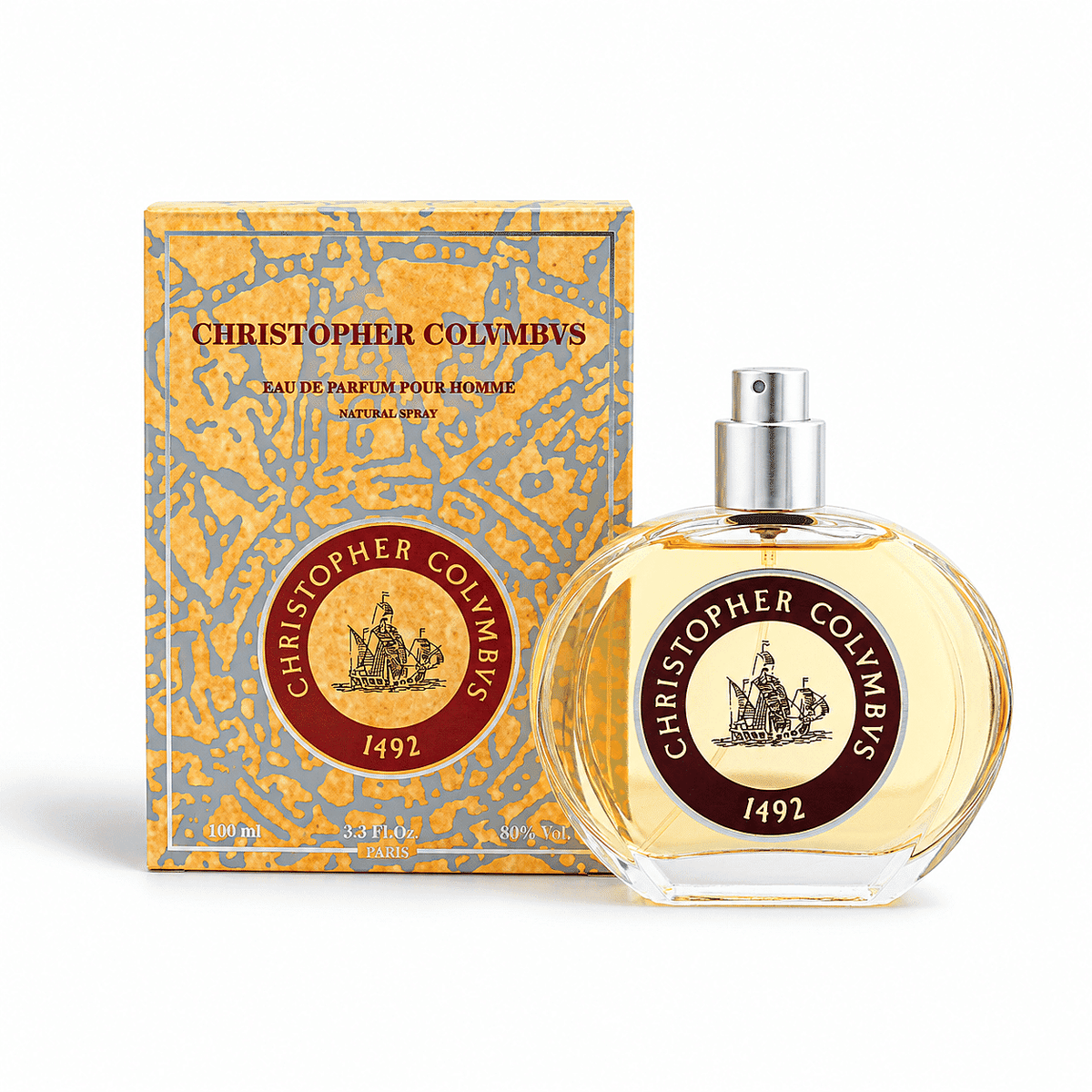 Axis Christopher Columbus 1492 Eau De Toilette for Men's 100ml