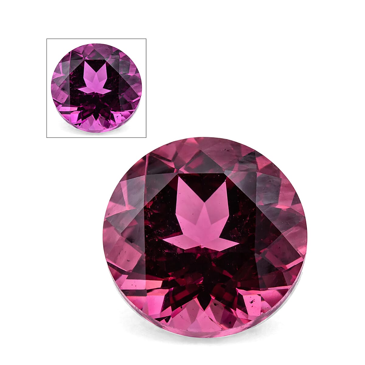 Portuguese Cut AAAA Usambara Color Change Garnet (Rnd 7 mm) 1.50 ctw