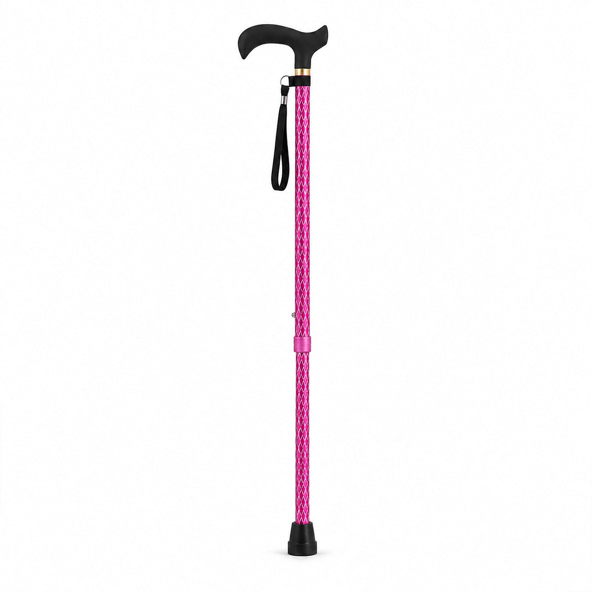 Livmore Black Adjustable Walking Cane