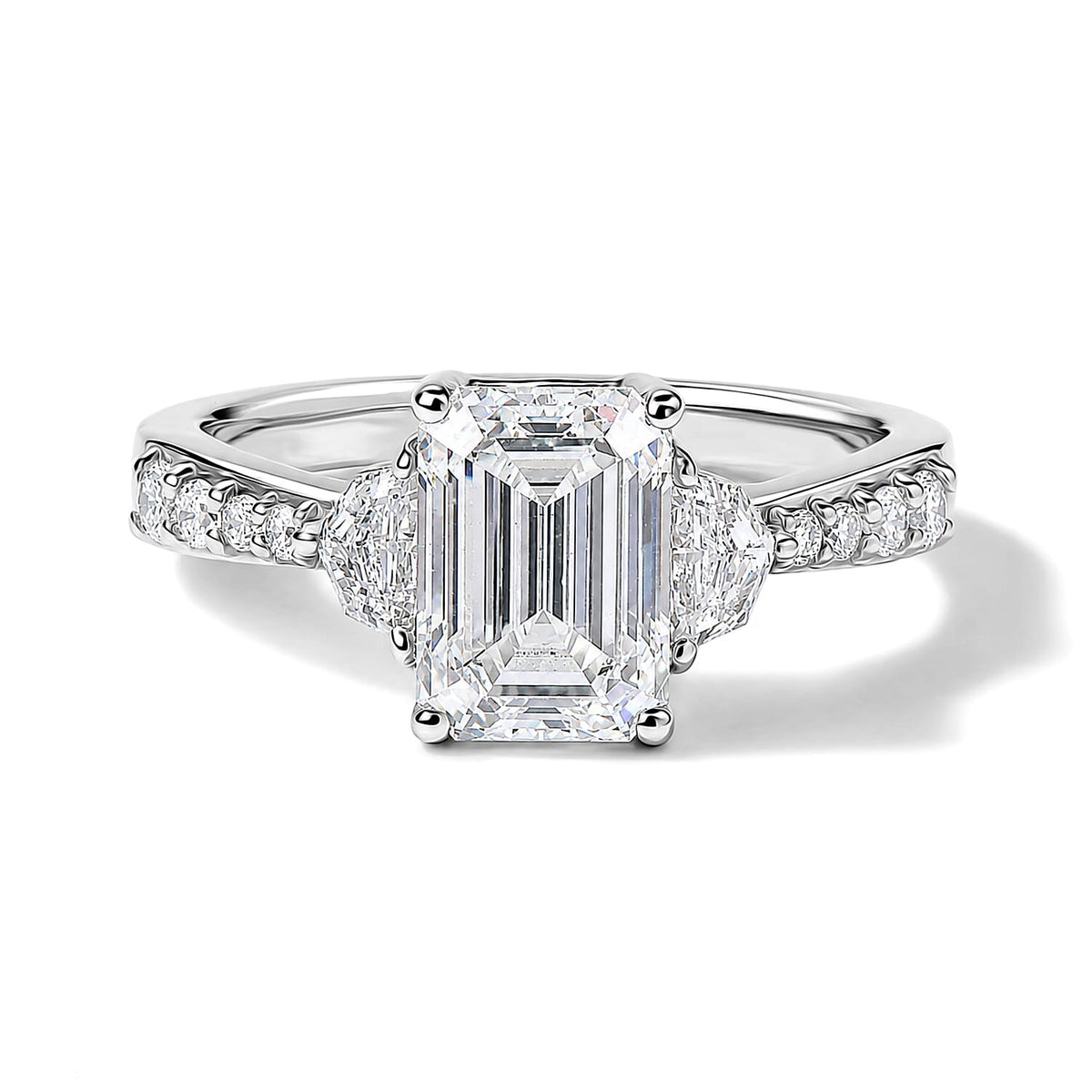 IGI Certified 950 Platinum Luxuriant Lab Grown Diamond (EF, VS) Ring (Size 6.0) (4.80 g) 2.60 ctw